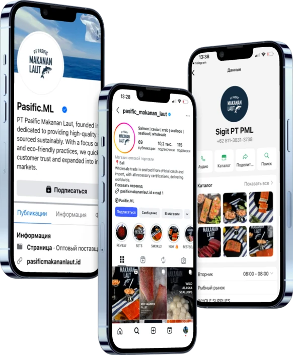 Makanan Laut on social media