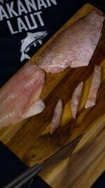 red snapper fillet bali – skin-on, skinless and sliced snapper pieces