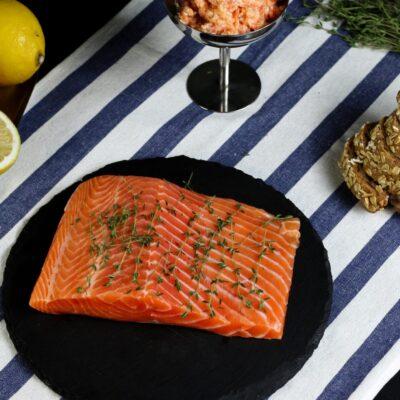 lightly salted salmon bali premium sliced