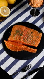 salted salmon slices bali delivery fresh