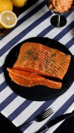 salted salmon slices bali delivery fresh