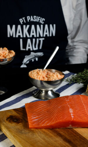 smoked salmon bali packaging