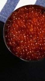 chum salmon caviar bali – ikura red caviar from premium seafood supplier