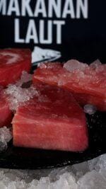 fresh tuna steak bali – red tuna cuts prepared for restaurants and homes