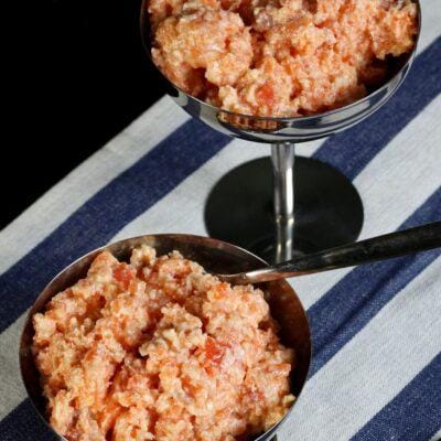 double smoked salmon spread portion bali