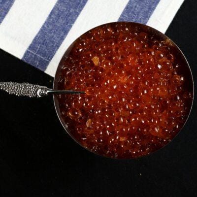 red caviar bali ikura chum salmon eggs