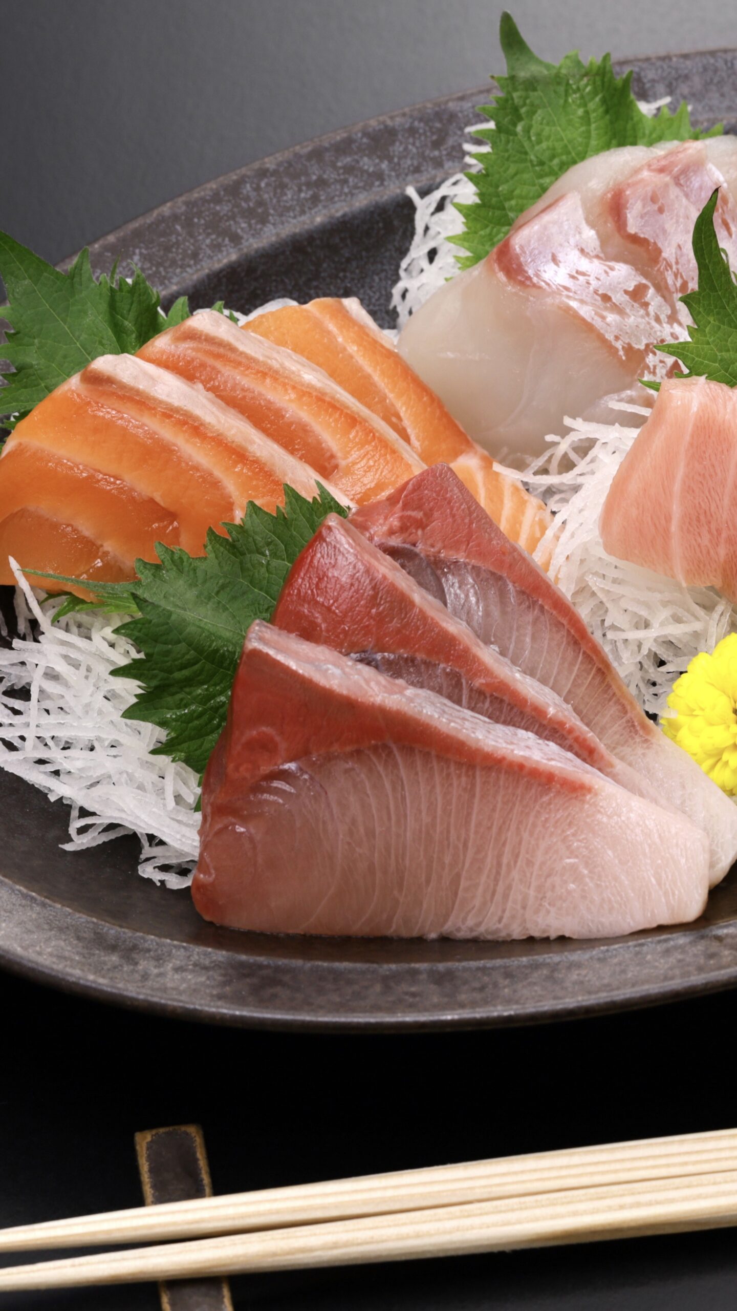 Sashimi Set Bali sashimi salmon set bali with tuna saku