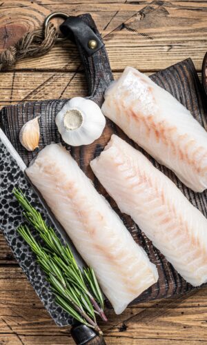 Wild-caught Gindara black cod Bali frozen fillet