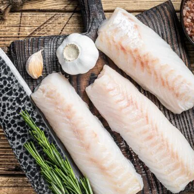 Wild-caught Gindara black cod Bali frozen fillet