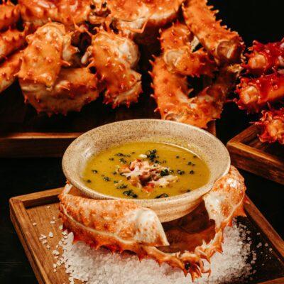 King crab Bali premium legs and meat wild-caught