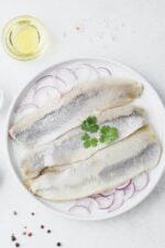 Norwegian herring fillet Bali fresh-frozen Nordic seafood