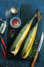 smoked mackerel whole fish bali