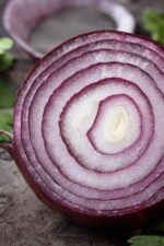 fresh natural red onions bali