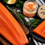 buy salmon lovers set bali – salmon fillet, smoked salmon spread and portion assortment