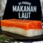 red and white roll bali delivery – smoked salmon and smoked butterfish